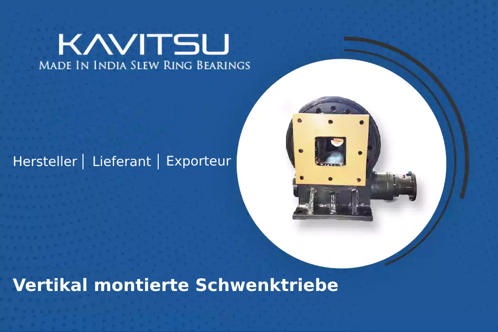 Vertikal montierte Schwenkantriebe